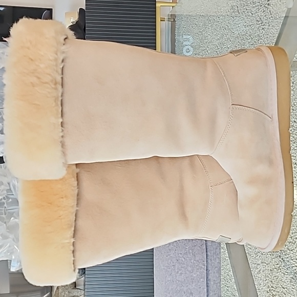 UGG Suede Boots with Shearling Lining - Picture 4 of 9